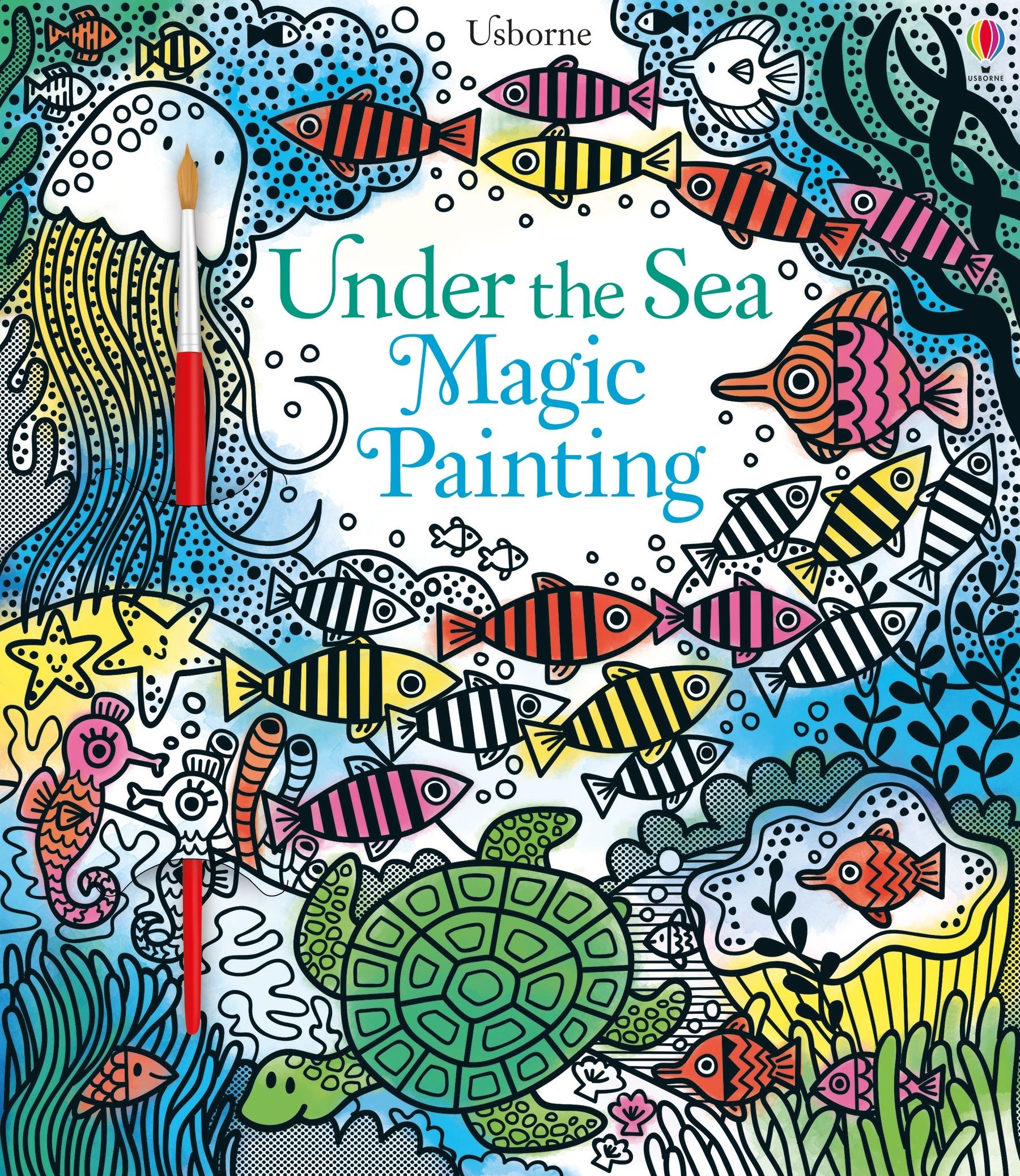 

Under the Sea Magic Painting Book