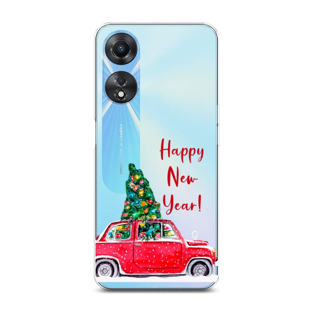 

Чехол для Oppo A58 5G "Happy New Year", Красный;зеленый, 2512450-5