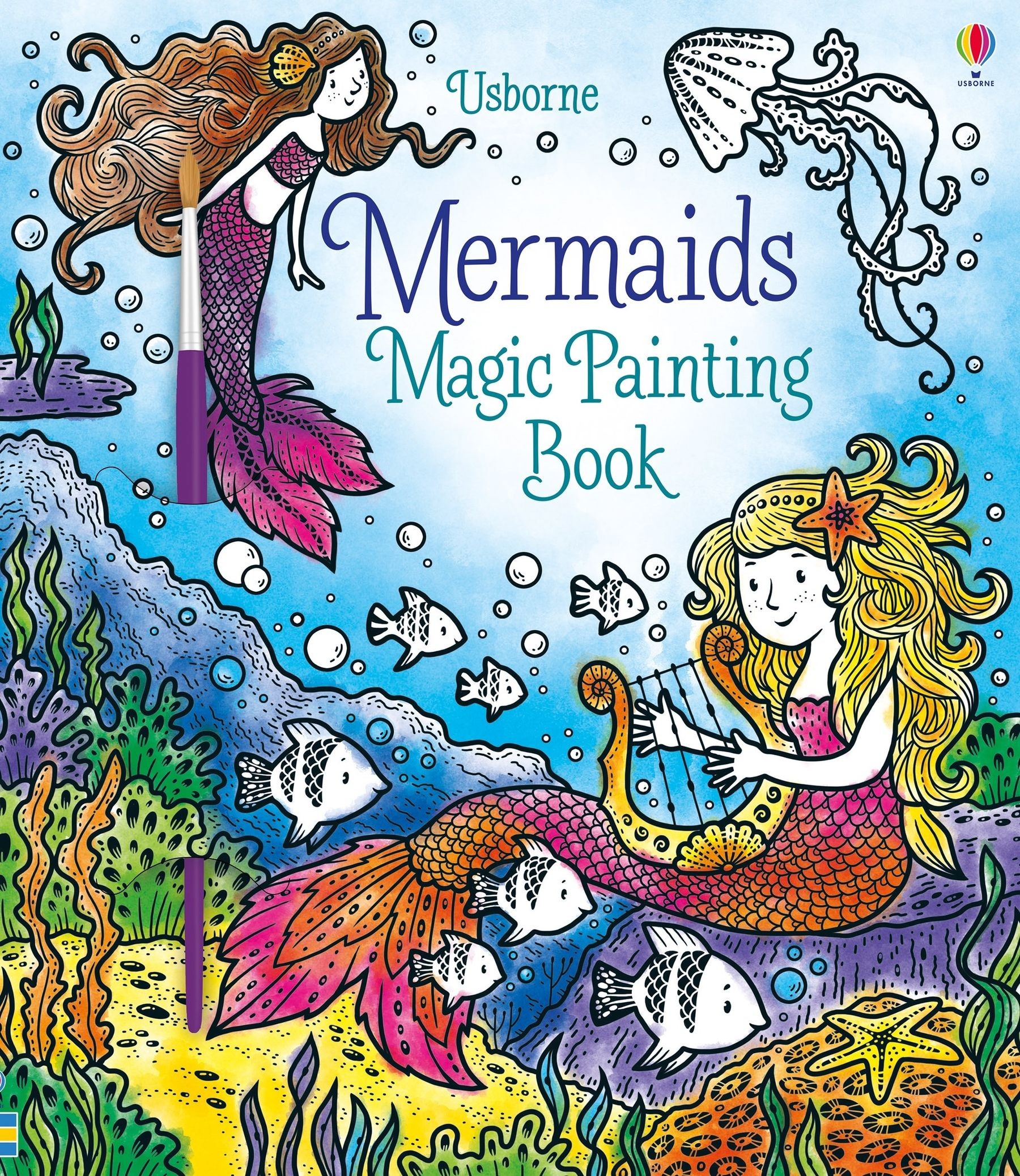 

Mermaids Magic Painting Book