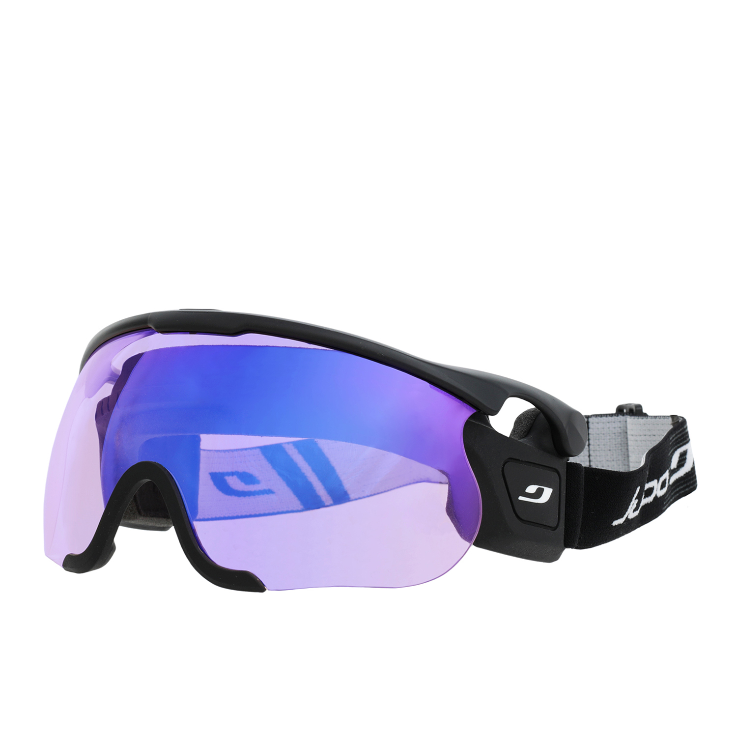 фото Очки горнолыжные julbo 2022-23 sniper evo 1-3 high contrast flash blue (us:l)