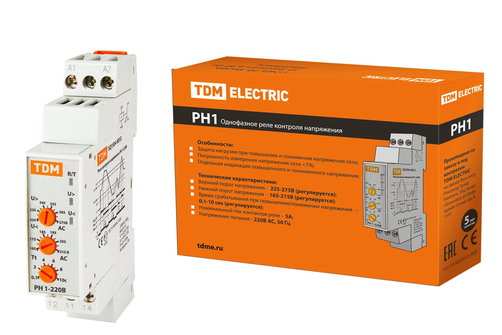 

Реле TDM ELECTRIC SQ1504-0013