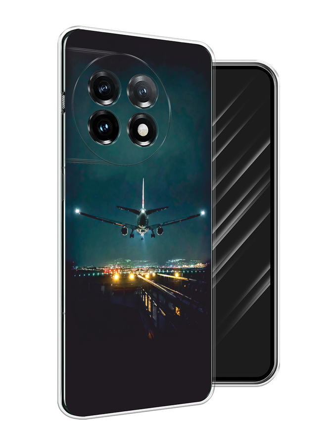 

Чехол Awog на OnePlus 11 "Ночной рейс", Черный, 153650-1