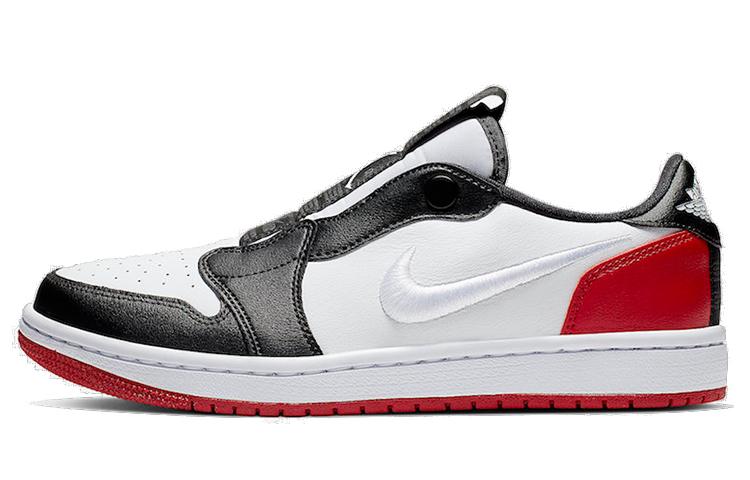 

Кеды унисекс Jordan Air Jordan 1 Low Slip Black Toe разноцветные 40 EU, Разноцветный, Air Jordan 1 Low Slip Black Toe
