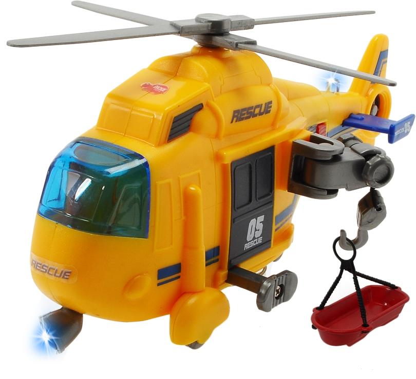 фото Спасательный вертолет dickie со светом и звуком, 18 см dickie toys