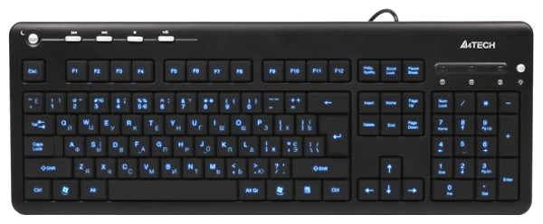 

Клавиатура A4Tech KD-126-1 Black, KD-126-1