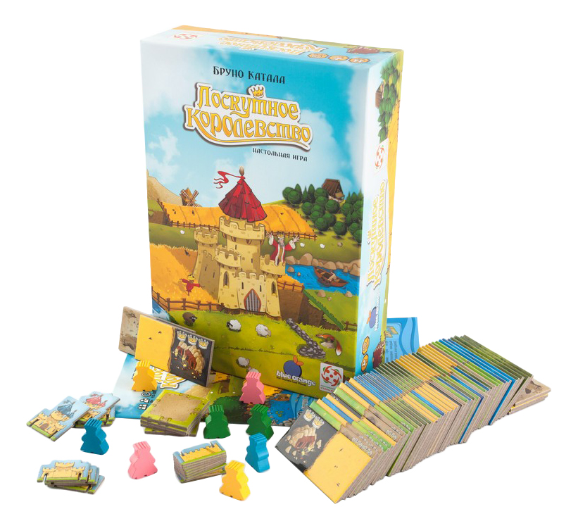 фото Настольная игра лоскутное королевство (kingdomino) стиль жизни