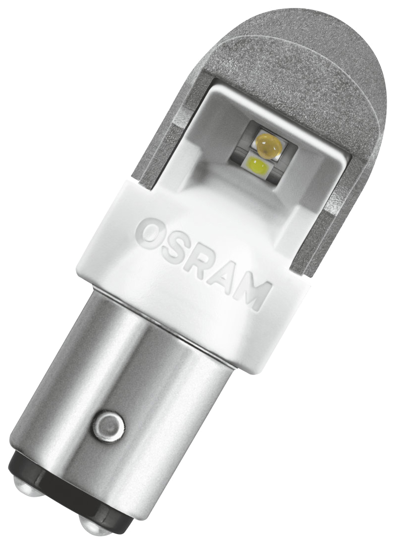Лампа светодиодная автомобильная OSRAM 2W 12V BAY15D (1557CW-02B)