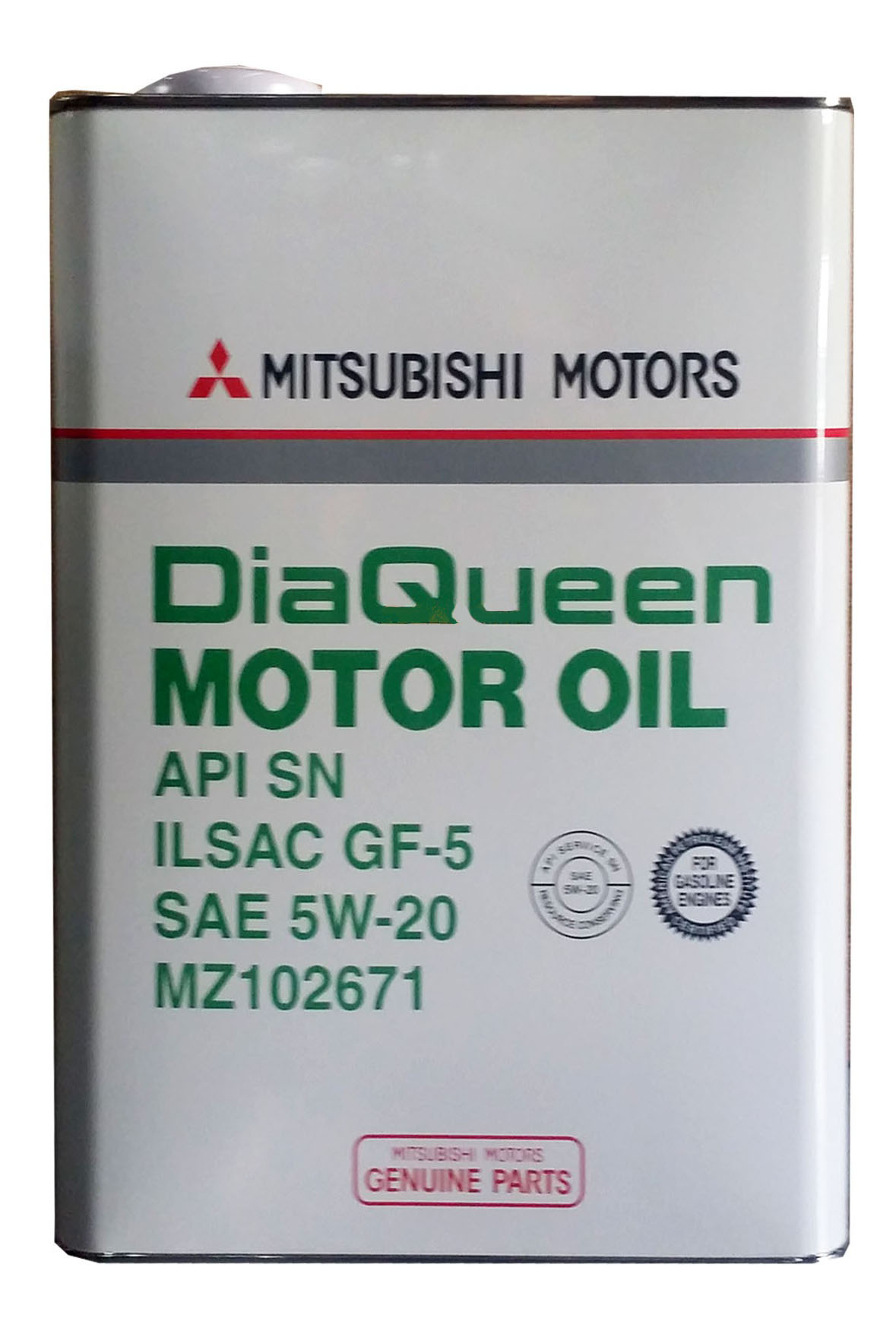 Моторное масло Mitsubishi DiaQueen SN/GF-5 5W20 4л