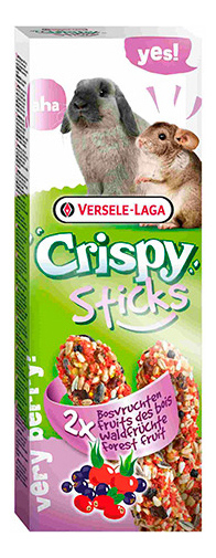 фото Лакомство для грызунов versele-laga crispy с лесными ягодами, 2 шт, 110г