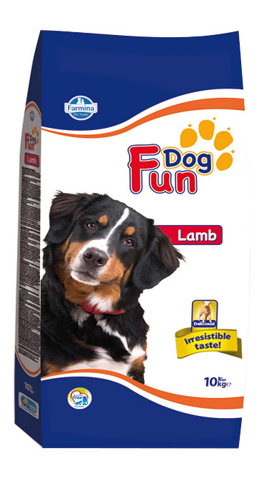 фото Сухой корм для собак farmina fun dog adult, ягненок, 10кг