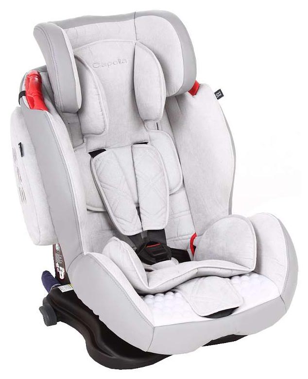 фото Автокресло capella isofix s12312i sps цв.серый гр.1/2/3