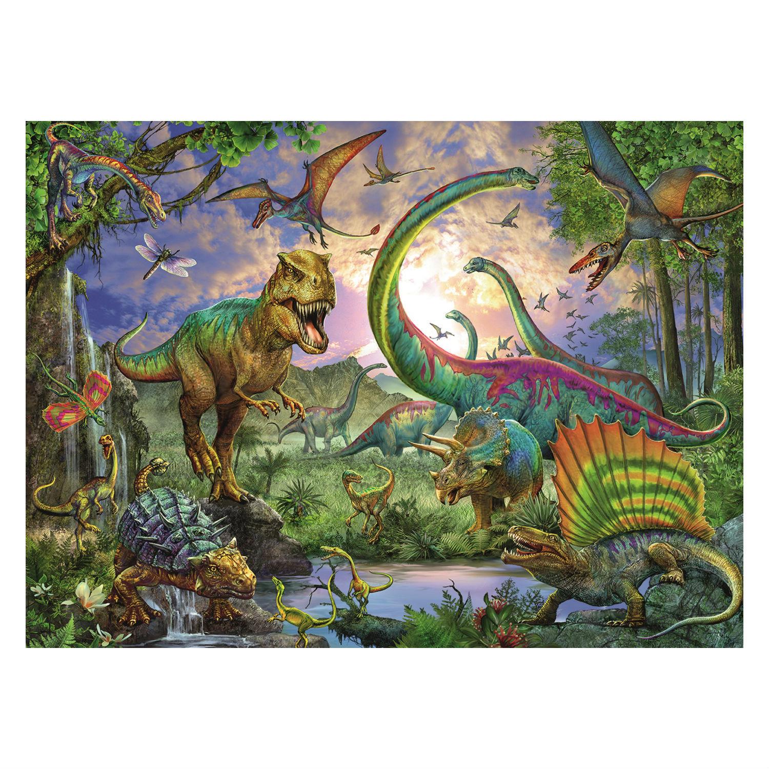 

Пазл Ravensburger динозавр 100 деталей