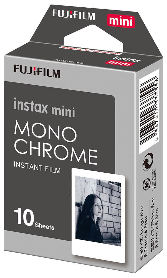

Фотопленка Fujifilm Instax Mini Monochrome Серый, Instax Mini Monochrome