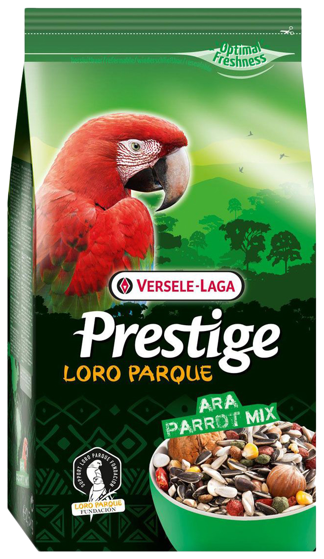 

Основной корм Versele-Laga Prestige PREMIUM Ara Parrot Loro Parque Mix для попугаев 15кг, Prestige PREMIUM Ara Parrot Loro Parque Mix