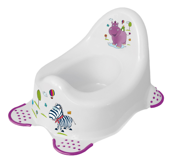 

Горшок детский ОКТ Prima Baby Hippo белый, Prima Baby Hippo