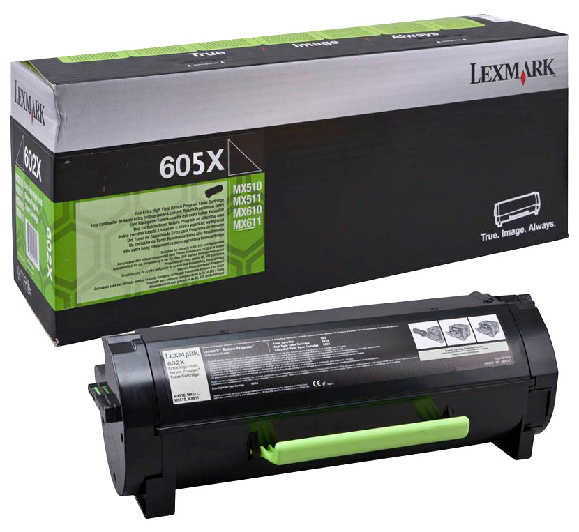 фото Картридж для лазерного принтера lexmark 60f5x00, черный, оригинал