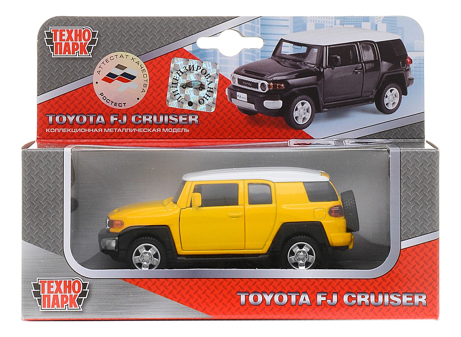 

Коллекционная модель Технопарк Toyota FJ Cruiser, Toyota FJ Cruiser