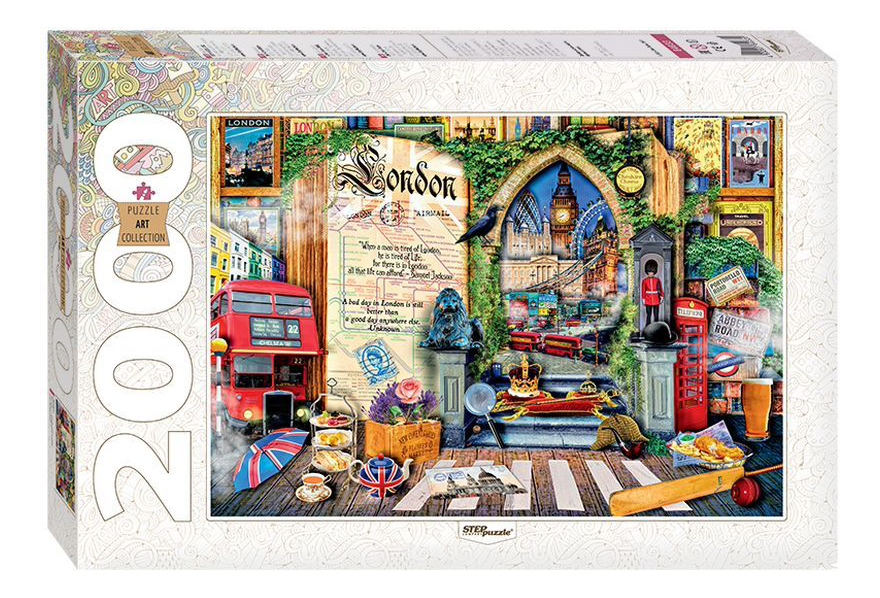 

Пазл Step Puzzle 2000 деталей, Лондон. Жизнь