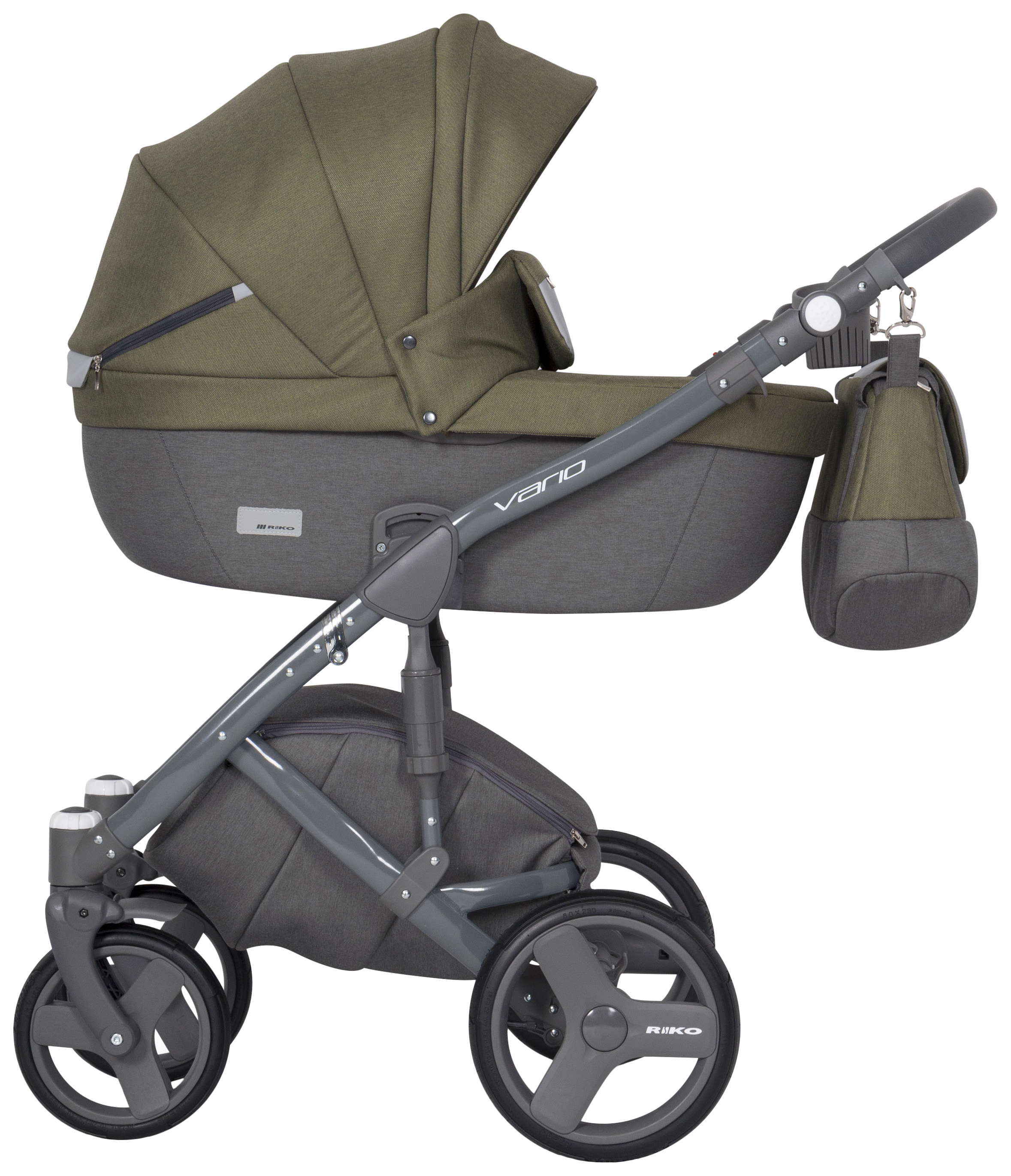 

Коляска 2 в 1 Riko Vario 03 olive, Vario