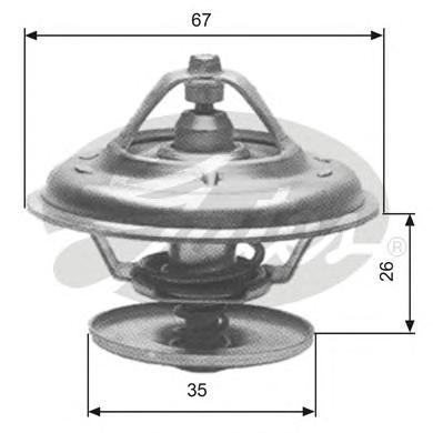 фото Термостат gates th11680g1