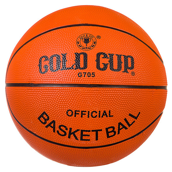 

Баскетбольный мяч Gratwest Т4607 №5 orange, Оранжевый;черный, Т4607