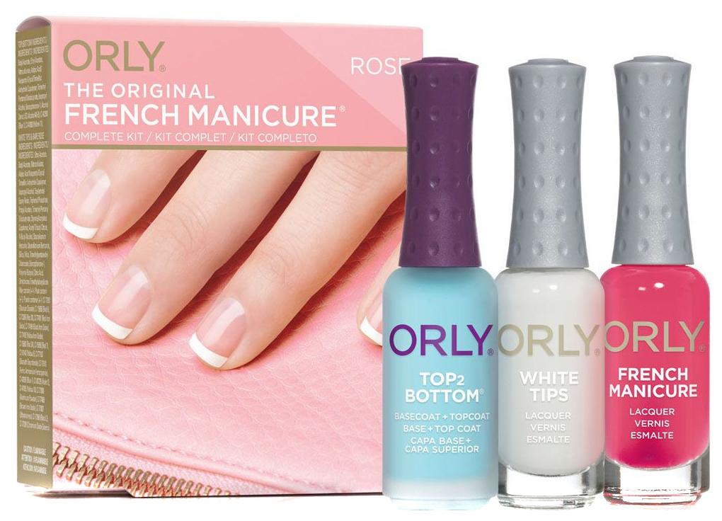 фото Лак для ногтей orly french manicure kit rose