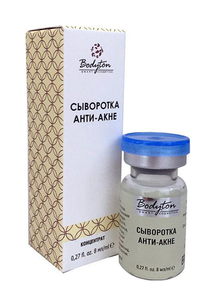

Сыворотка для лица Bodyton Анти-акне 8 мл