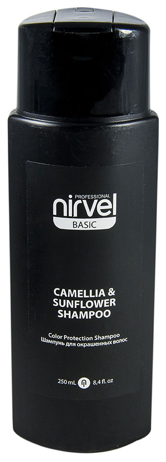 фото Шампунь nirvel camellia & sunflower shampoo 250 мл