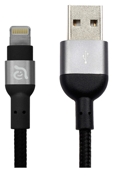 фото Кабель adam elements aluminum mfi lightning cable peak ii 120b 1,2м grey