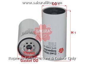 фото Фильтр топливный sakura sfc530210