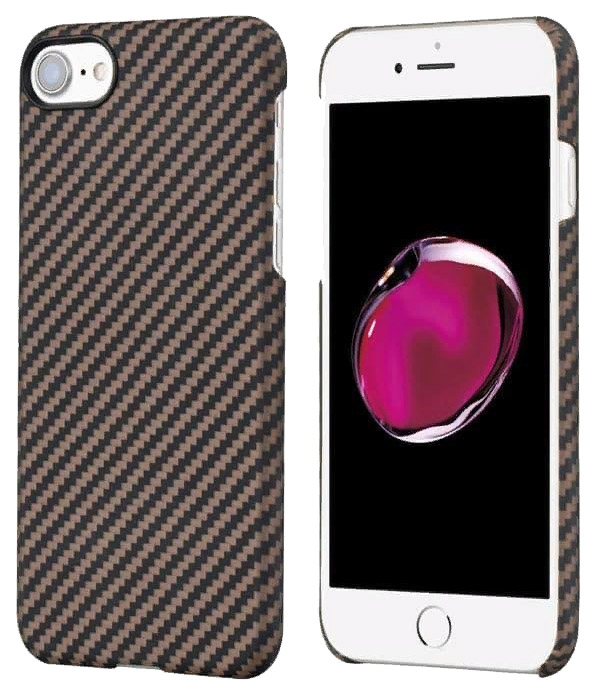 фото Чехол pitaka magcase для iphone 8 pink/gold