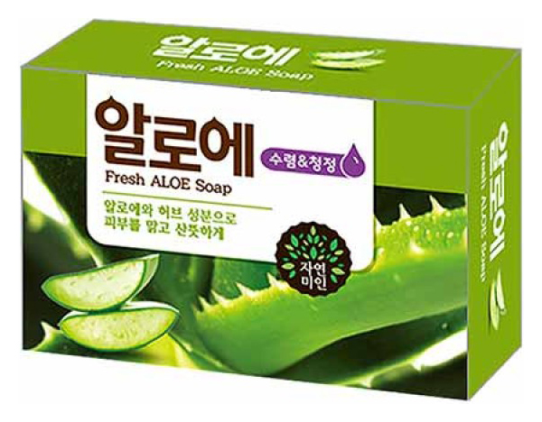 

Косметическое мыло Mukunghwa Fresh Aloe Soap 100 г, Fresh Aloe Soap