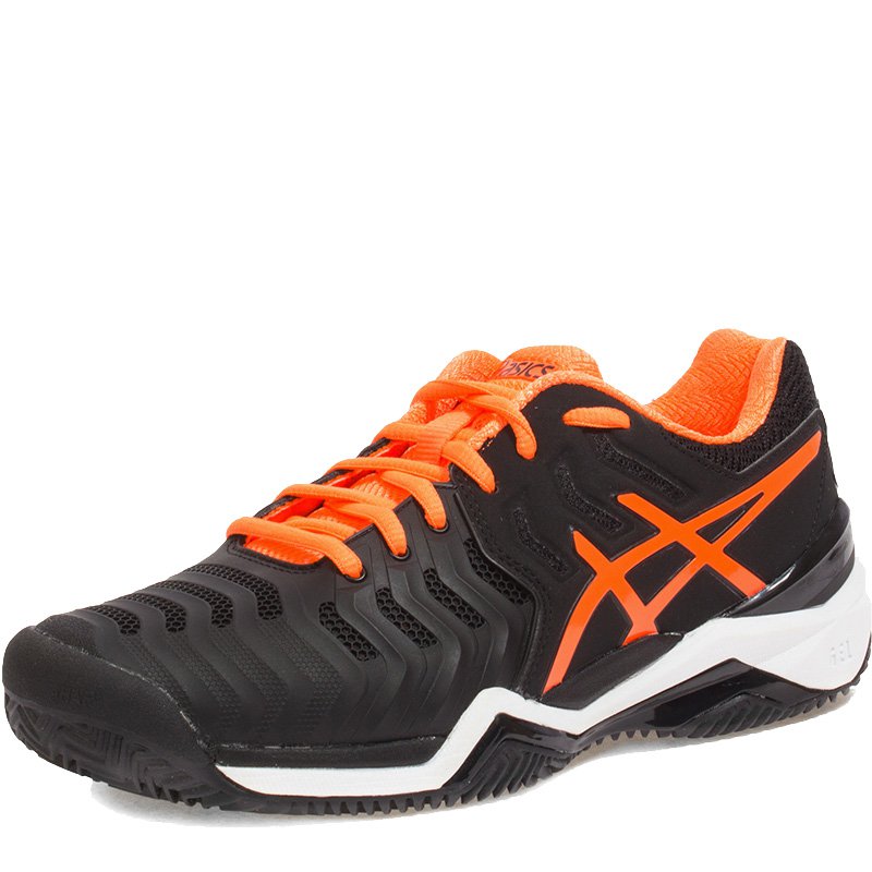 фото Кроссовки мужские asics gel-resolution 7 clay черные 38 ru