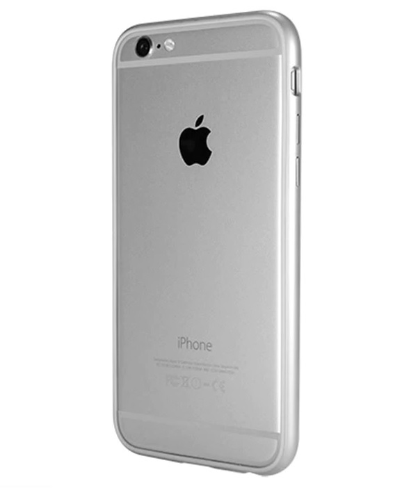 

Бампер Power Support Arc для Apple iPhone 6/6S Silver, Серебристый