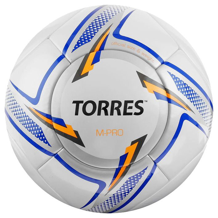 фото Футбольный мяч torres m-pro №5 white