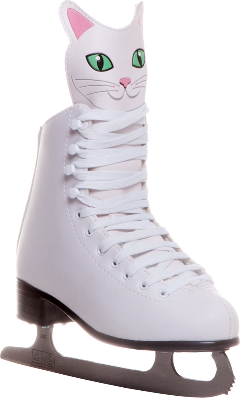 фото Коньки фигурные alpha caprice kitty, white, 35 ru