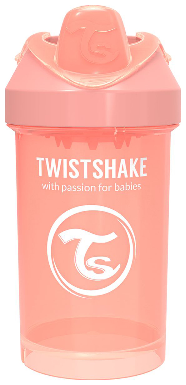 

Поильник Twistshake Crawler Cup пастельный персиковый Pastel Peach 300 мл