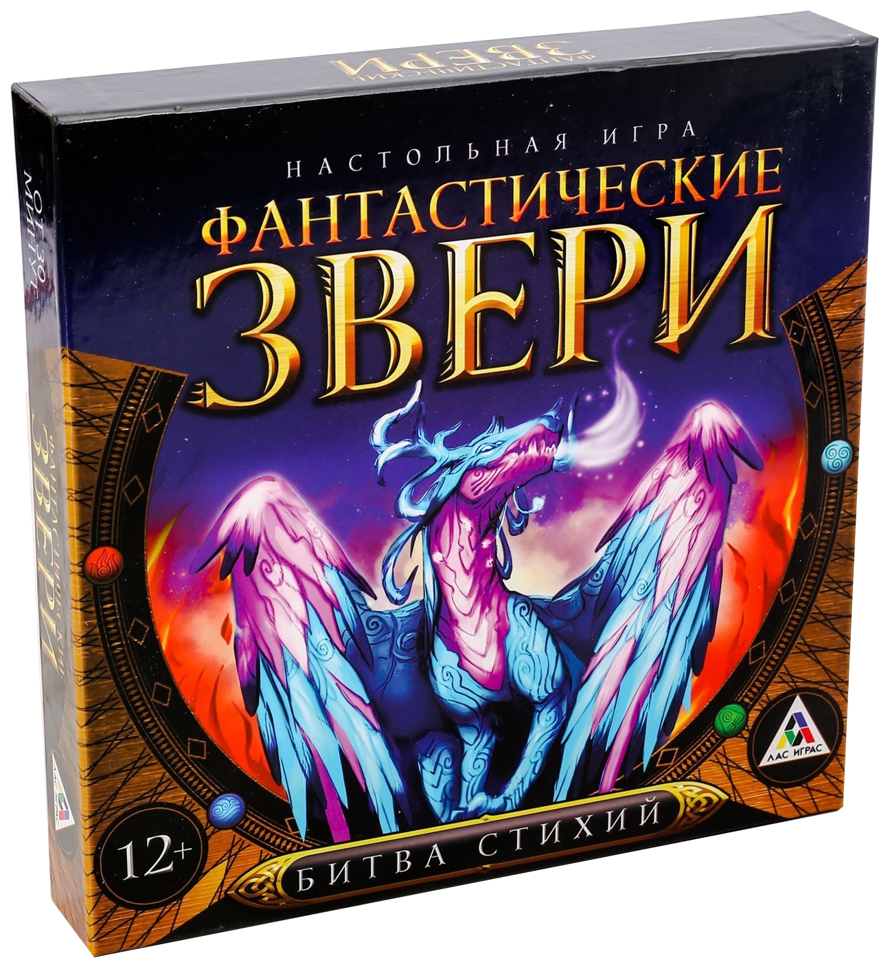 фото Настольная игра "фантастические звери. битва стихий" лас играс
