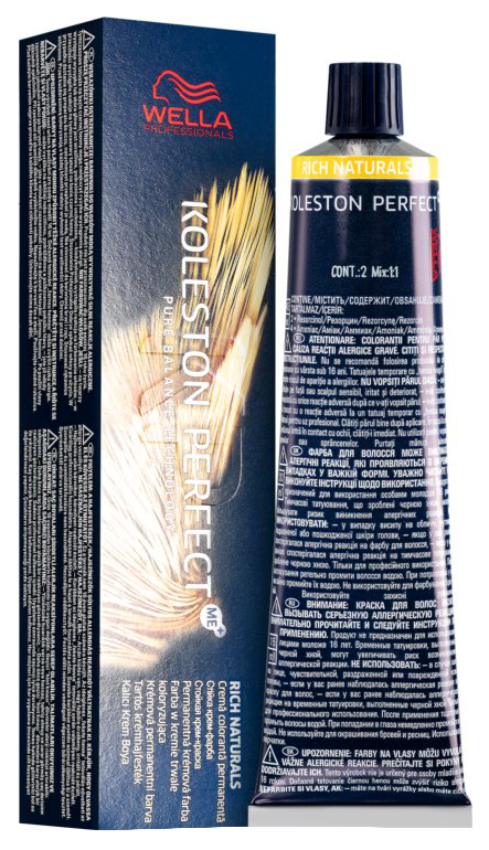 фото Краска для волос wella koleston perfect me+ rich naturals 2/8 сине-черный 60 мл wella professionals