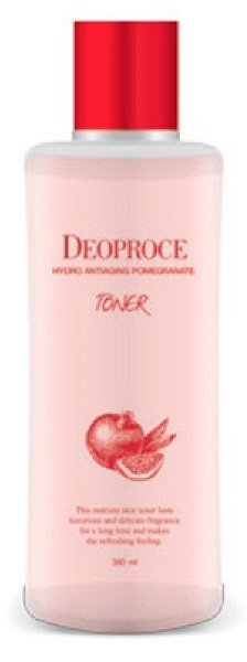Тонер для лица с экстрактом граната Deoproce Hydro Antiaging Pomegranate Toner, 380 мл