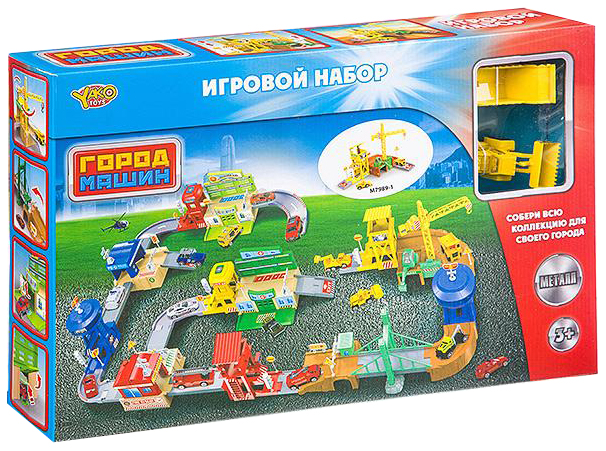 фото Игровой набор yako toys стройка 0606-1/m7989-1