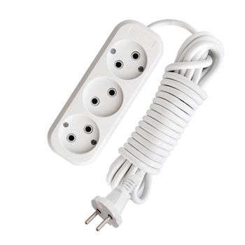 

Удлинитель UNIVERSAL Е-203, 3 розетки, 10 м, White, Е-203