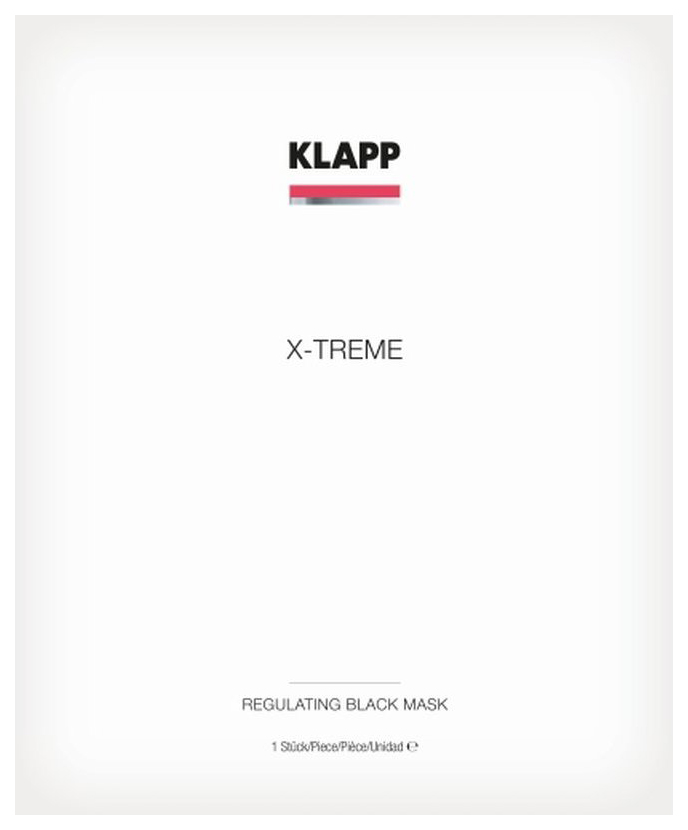 

Маска для лица Klapp Regulating Black Mask