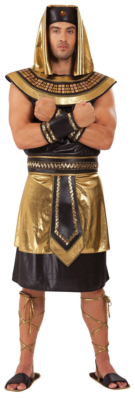 фото Карнавальный костюм bristol фараон, цв. золотистый; черный р.172