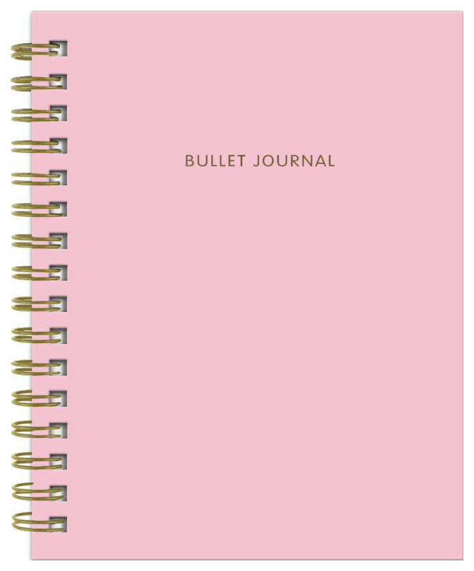 

Творческий блокнот Бомбора Bullet Journal Розовый
