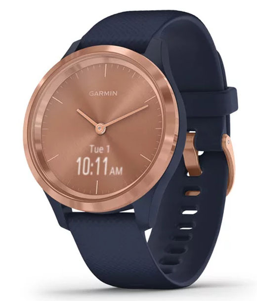 фото Спортивные наручные часы garmin vivomove 3s rose gold/navy