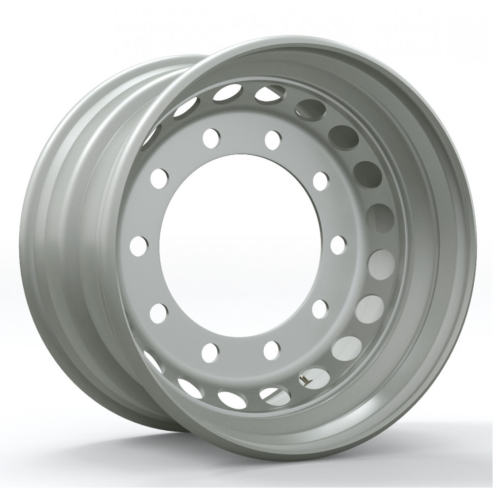 

Колесный диск ASTERRO M22 14,00/R22,5 10*335 ET0 d281 2247, Серебристый, M22