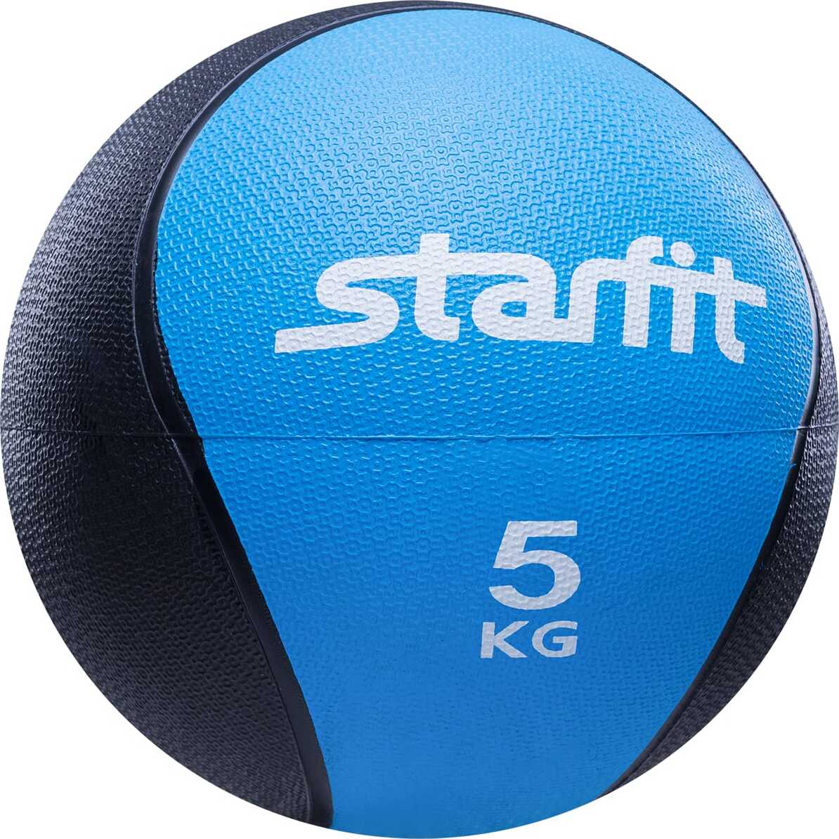 Медицинбол StarFit Pro GB-702 5 кг голубой/черный