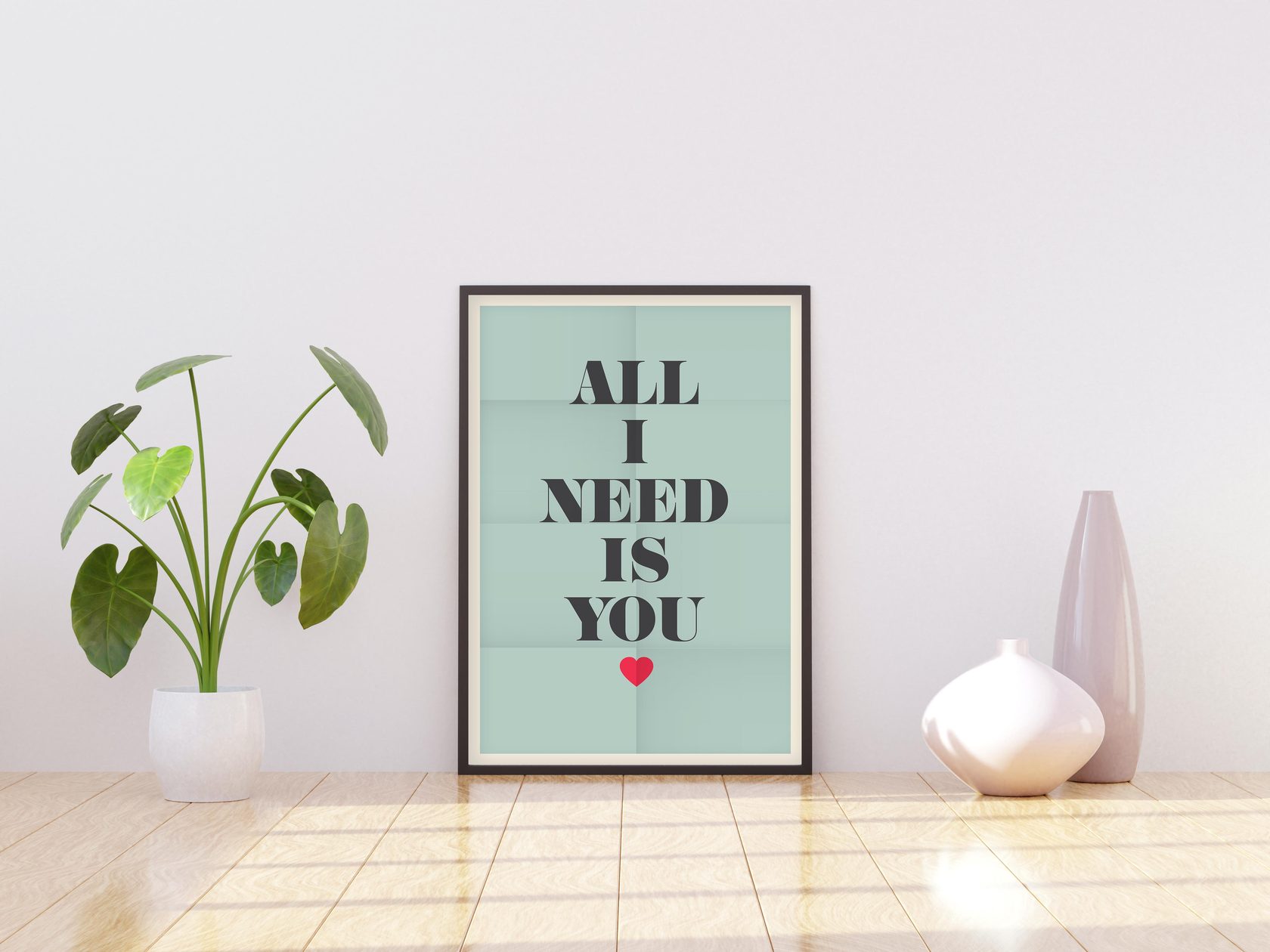 

Постер All I Need 40х50 в тубусе