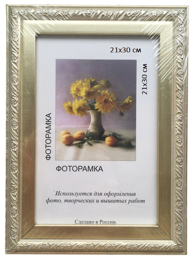 

Фоторамка Метрика МРП-01 Серебро 21x30 см